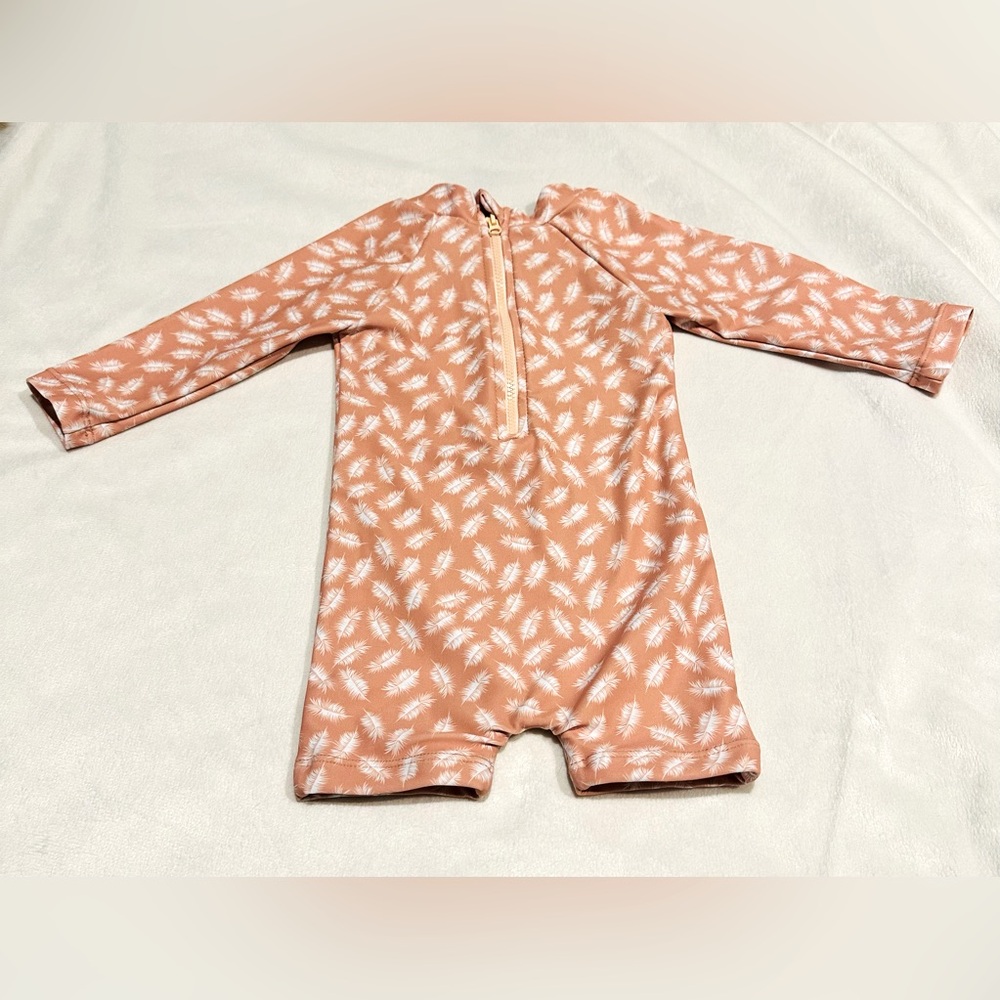 Coral Palm boys long sleeve suit from Forever French 6-12 months, like new